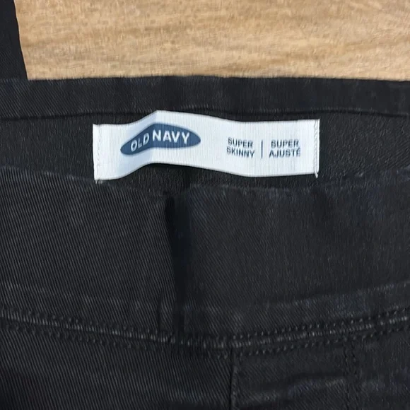 🔵🔵Old Navy Super Skinny Black Jeans - Picture 2 of 5